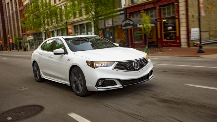 Обновлённый седан Acura TLX 2019 модельного года